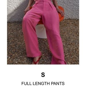 Zara pink pants